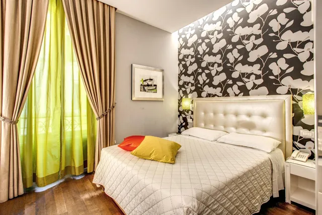 Room, Double Bed, Boutique Hotel Roma 1/2