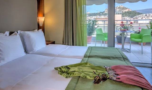 غرفة تنفيذية بسرير مزدوج بشرفة، Polis Grand Hotel 5/10