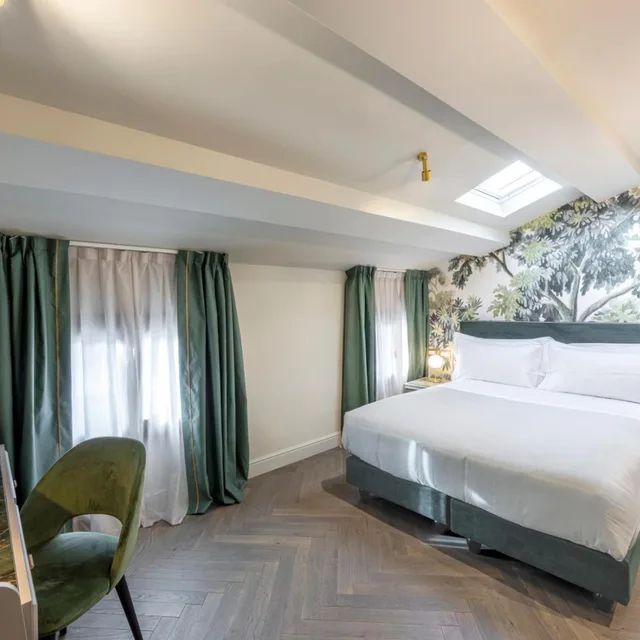 غرفة بسرير مزدوج أو سريرين منفصلين، Hotel Villa Viridia 1/10