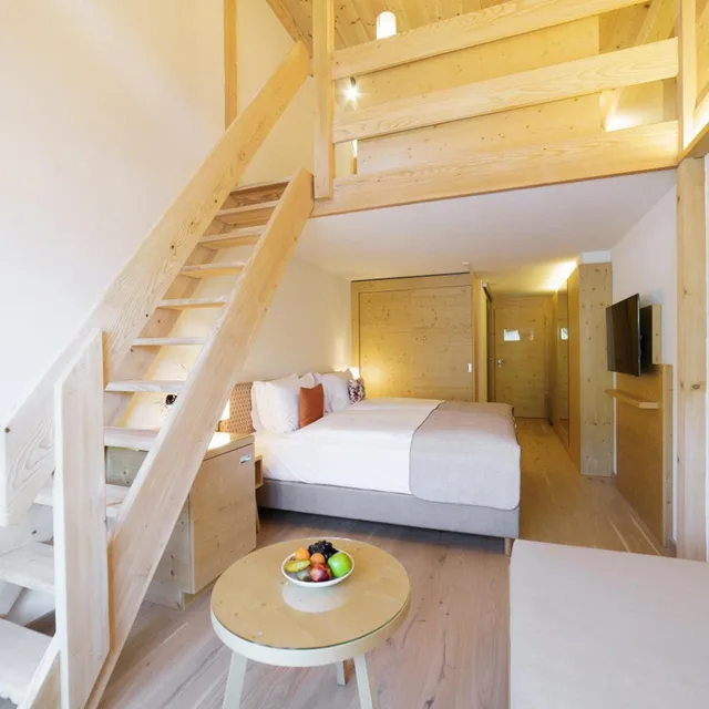 غرفة عائلية بإطلالة على الجبل، Hotel Gstaaderhof 4/9
