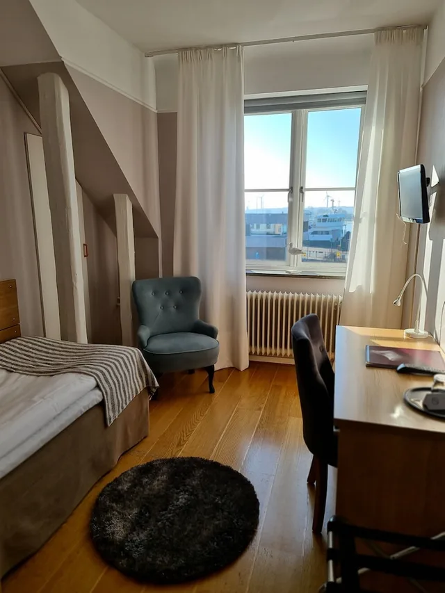 غرفة مفردة بسرير فردي، Hamnhotellet Kronan 2/3