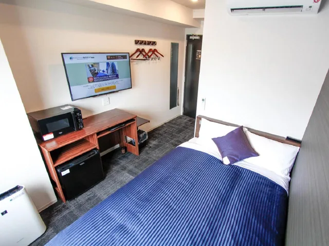 غرفة بسرير نصف مزدوج للمدخنين، Hotel Livemax Umeda WEST 5/8