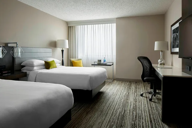 غرفة كلوب بسريرين مزدوجين، Dfw Airport Marriott South 1/6