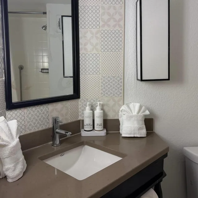غرفة بسرير كينج بحوض استحمام، Wingate by Wyndham Jacksonville FL 4/4