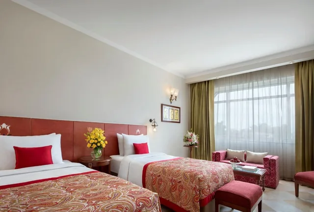 غرفة سوبيريور بسريرين منفصلين بإطلالة على المدينة، Tajview Agra - IHCL SeleQtions 1/2
