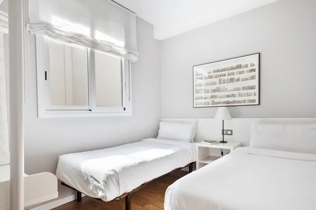 شقة كومفورت بسريرين منفصلين بغرفتي نوم مع أريكة، Bonavista Apartments Passeig de Gracia 1/4