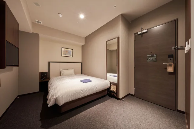 غرفة مفردة بسرير مزدوج، Welina Hotel Premier Nakanoshima West 3/4