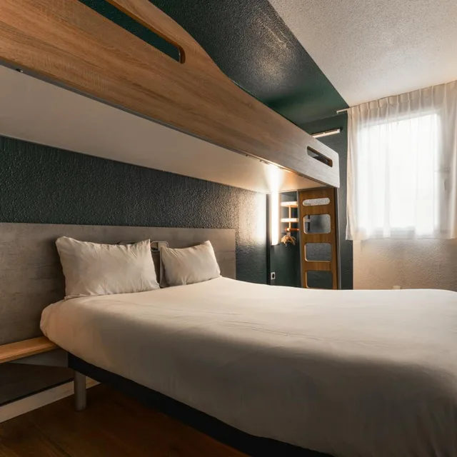 غرفة بسرير بطابقين، Ibis Budget Le Treport Mers Les Bains 3/10
