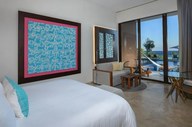 Swim Up, King Bed, Ocean Front, Hotel Xcaret Mexico 1/9