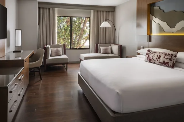 جناح رئاسي بسرير كينج بغرفة نوم واحدة، Napa Valley Marriott Hotel and Spa 1/4
