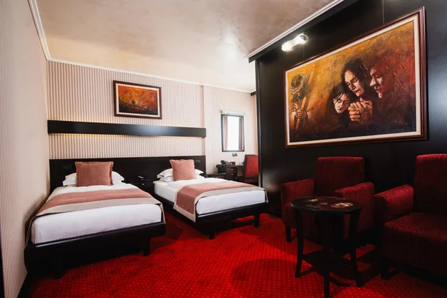 غرفة بسريرين منفصلين، Prezident Hotel 1/4