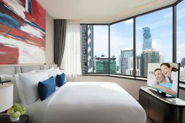 غرفة متصلة تنفيذية بـ3 غرف نوم، Ascott Embassy Sathorn 2/5