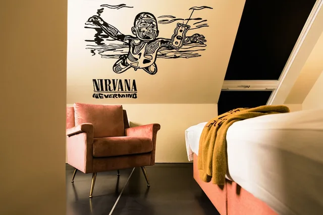 غرفة كومفورت بسريرين منفصلين، JAMS Music Hotel Munich 6/10