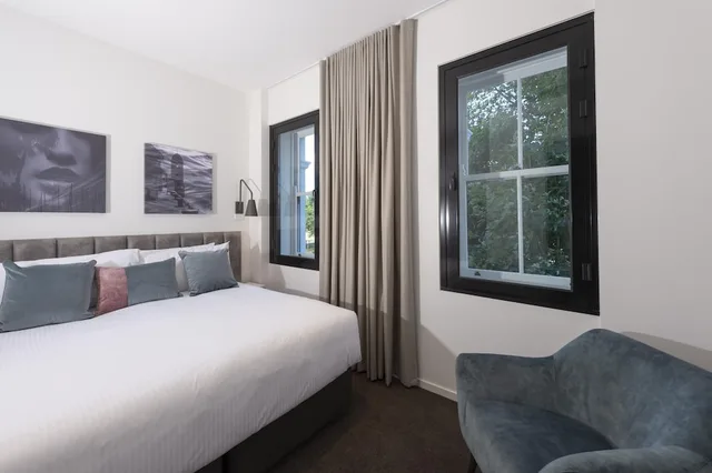 شقة بسرير كينج بغرفة نوم واحدة، Oaks R Suites Geelong 2/8