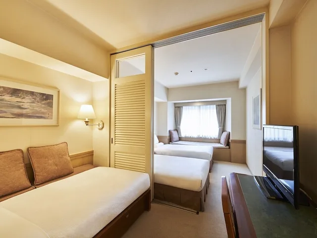 غرفة قياسية ثلاثية بسريرين منفصلين مع أريكة، Hotel Mystays Premier Sapporo Park 4/6
