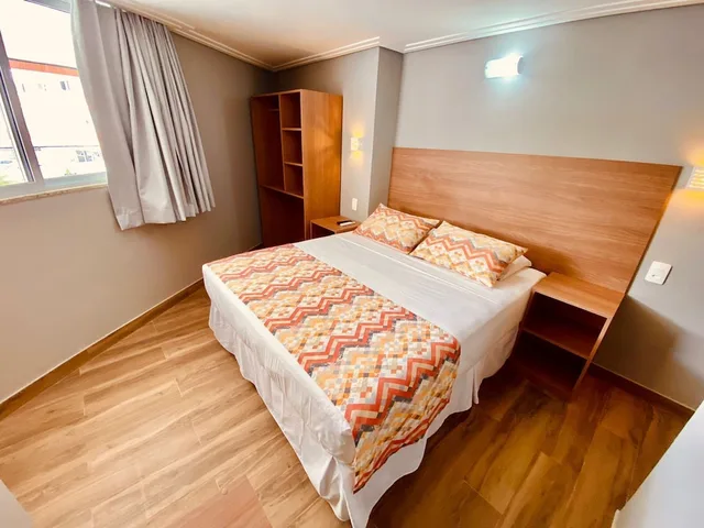غرفة قياسية بسرير مزدوج، Porto Salvador Hotel 9/10