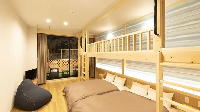 Western, Superior, 2 Double Beds, No Bathroom، Ooedo Onsen Monogatari Premium Seiunkaku 1/1