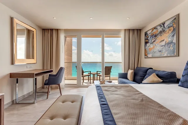جناح كلوب جونيور بإطلالة على البحر، Royalton CHIC Cancun, An Autograph Collection (ex Royalton Cancun) 2/3