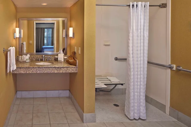 جناح بسريرين مزدوجين لذوي الإعاقة، Homewood Suites by Hilton Lake Mary Orlando North 7/7