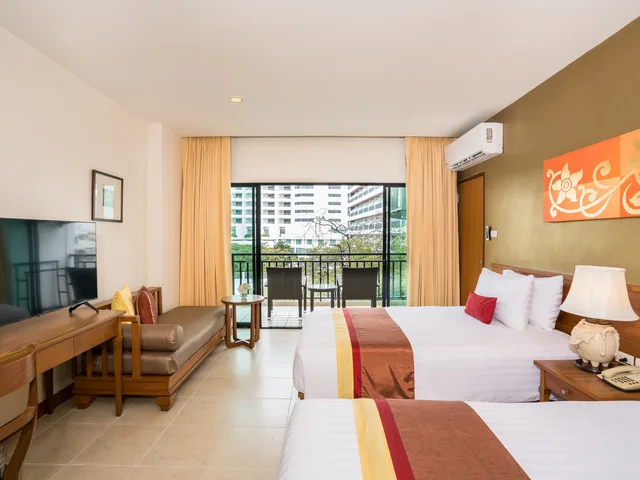 Deluxe, Twin Beds, Lateral Side Sea View، COSY BEACH HOTEL 1/3