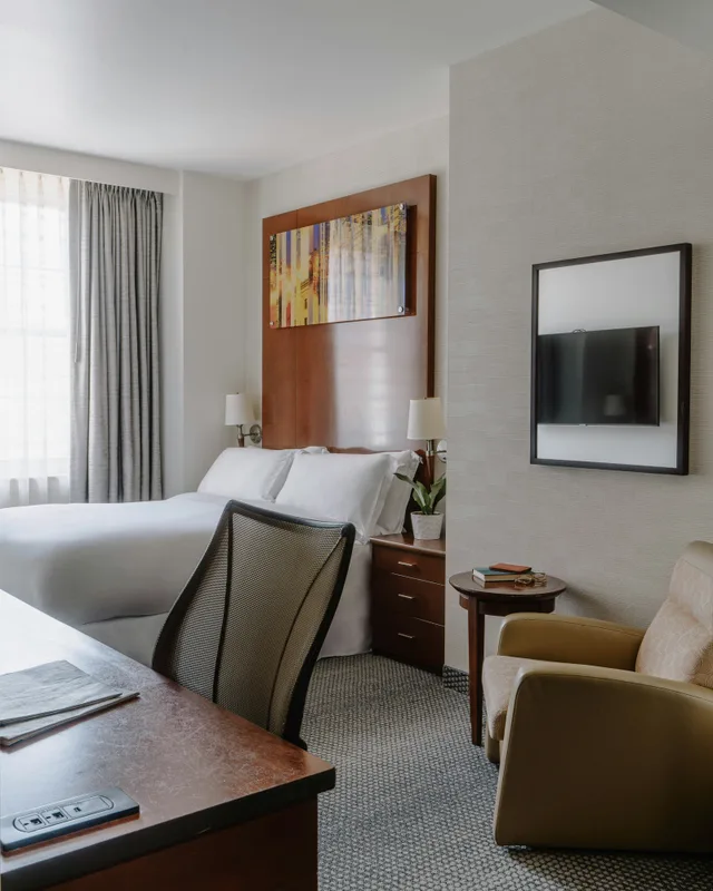 غرفة قياسية، Club Quarters Hotel In Philadelphia 2/3