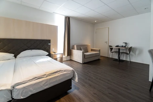Superior, Studio, Twin Beds, Kitchen, Hine Adon Apart Bern-Airport 4/9