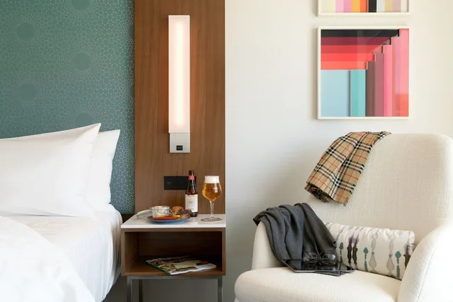 غرفة بريميير بسريرين كينج بإطلالة على المدينة، LUMA Hotel San Francisco 2/5