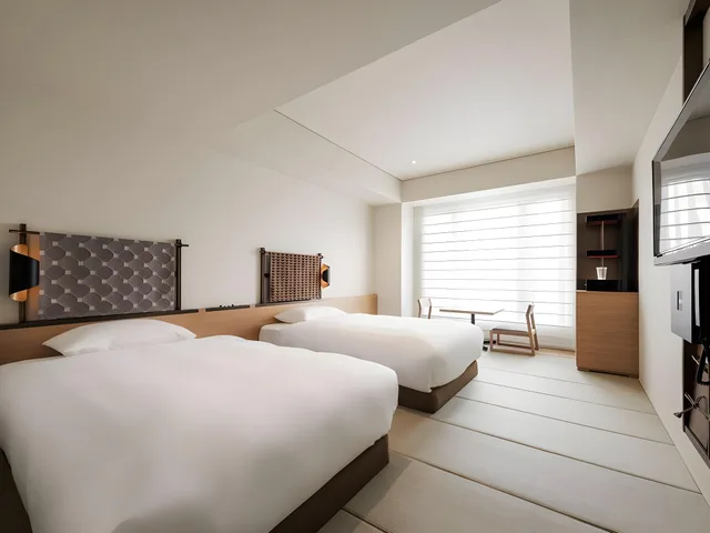 Japanese, Premier, 2 Double Beds, Kyoto Granbell Hotel 1/1