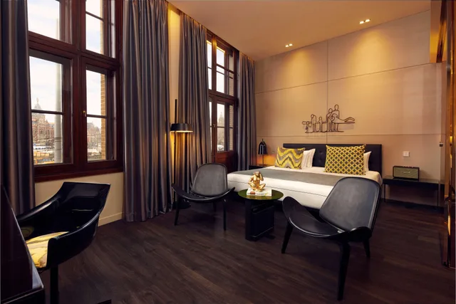 غرفة بإطلالة، Art Otel Amsterdam 1/3
