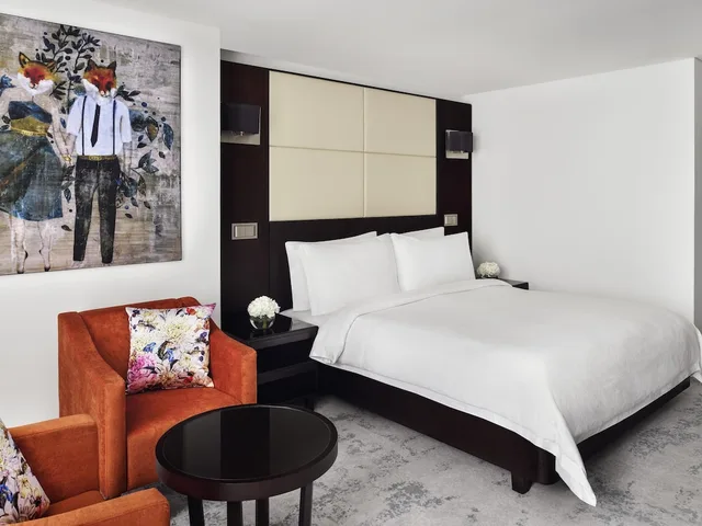 غرفة سوبيريور بسرير كينج، Movenpick Jumeirah Lakes Towers 3/5