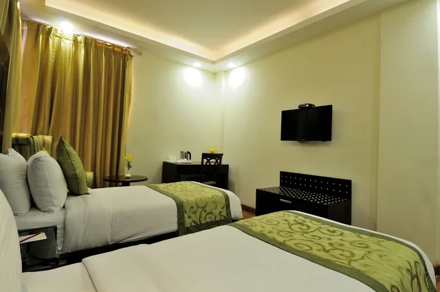 غرفة ديلوكس بسرير مزدوج، The Grand Orion - Kailash Colony 7/10