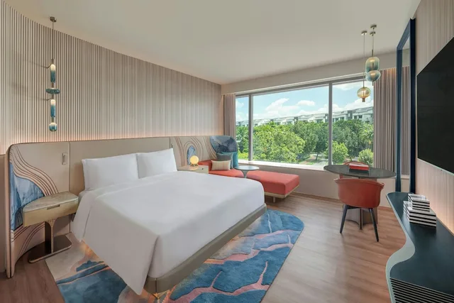 Deluxe, King Bed, Island View, Sofa، W Singapore Sentosa Cove 1/3