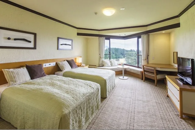 Room, Twin Beds, Guest House، Hotel Laforet Shuzenji 2/4