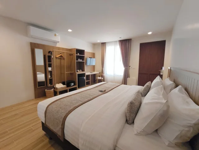 غرفة بريميير بسرير مزدوج أو سريرين منفصلين، Baan Imm Sook Resort 3/5