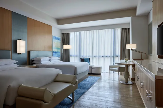 غرفة بسريرين مزدوجين، Jw Marriott Hotel Sanya Dadonghai Bay 3/7