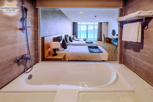 غرفة عائلية ثلاثية بسرير كينج وسرير فردي، Muong Thanh Luxury Khanh Hoa Hotel 9/9