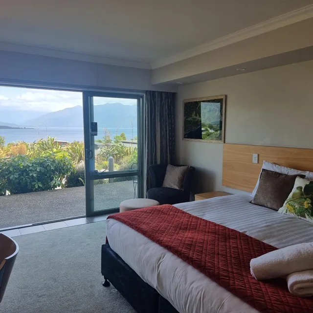 استوديو بإطلالة على البحيرة، Hotel Lake Brunner 1/2