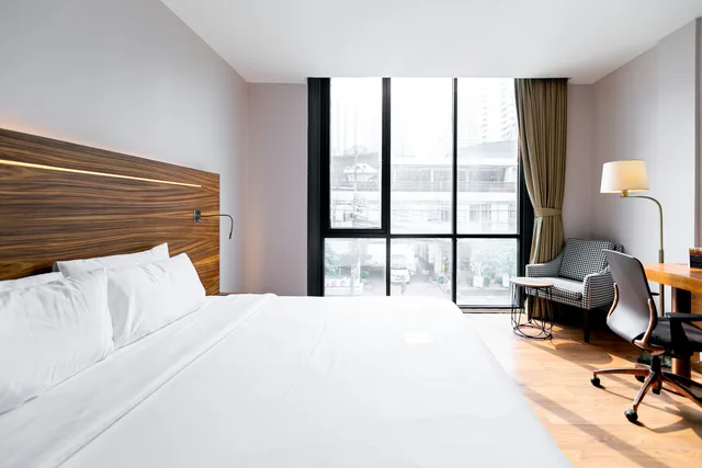 غرفة بريميير بسرير مزدوج أو سريرين منفصلين، Sacha Hotel Uno 6/10