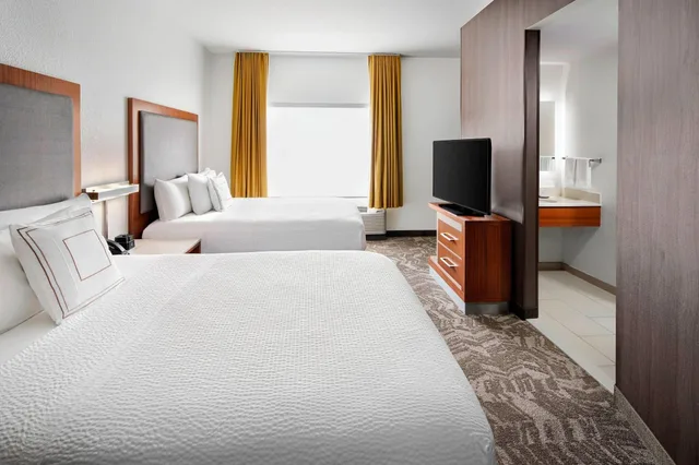 استوديو بسريرين مزدوجين، Springhill Suites Scottsdale North 2/3