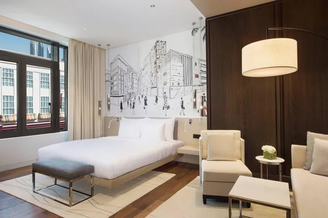 غرفة بريميوم بسرير كينج، La Ville Hotel And Suites City Walk Dubai Autograph Collection 3/3
