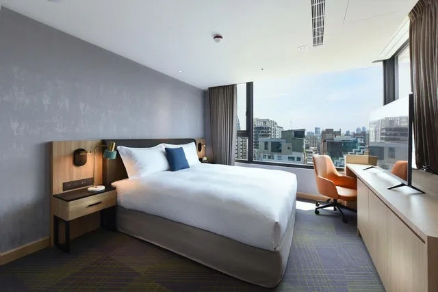 جناح سوبيريور بسرير كوين، Fullon Poshtel Kaohisung 1/1