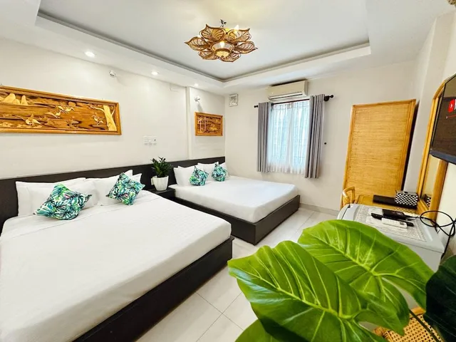 غرفة عائلية بسرير كوين، Calmette Hotel 1/1