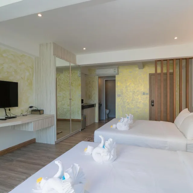 غرفة ديلوكس رباعية، Destinaation Patong Boutique By The Sea 9/10