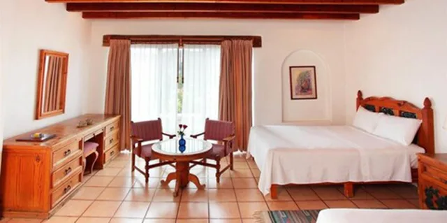 جناح جونيور بشرفة بإطلالة، Posada Del Tepozteco Hotel 5/8