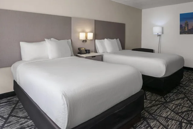 غرفة ديلوكس بسريرين مزدوجين، La Quinta Inn Omaha West 2/4