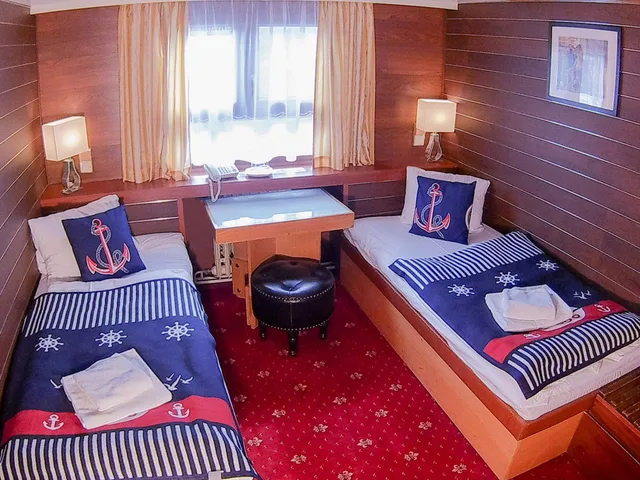 كابينة بسرير مزدوج أو سريرين منفصلين، BOTEL ALBATROS 5/9