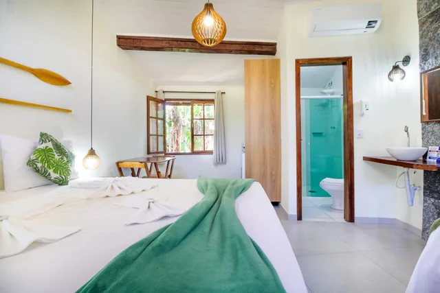غرفة سوبيريور بإطلالة على الحديقة، Velinn Pousada Canoa Ilhabela 5/8