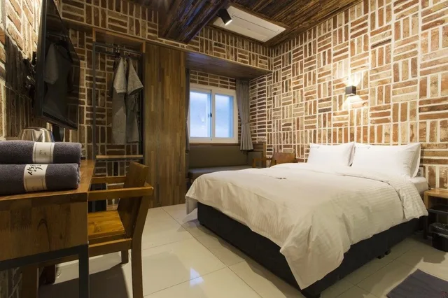 غرفة ديلوكس بسرير كوين، The Sangju Hotel Seoul 7/10