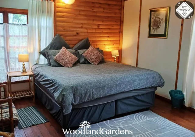 شاليه بسرير كينج، Woodland Gardens 1/8
