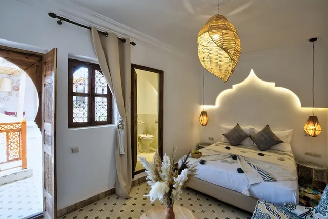غرفة فاخرة بسرير كينج، Riad Arabkech 4/6